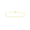 Triple Bead Saturn Chain with Lobster Lock