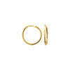 Square Tube Huggie Hoop Earrings