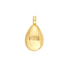 Puffy Teardrop Pendant