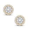 14K 0.62Ct Diamond Earring