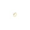 Plated Sterling Silver Infinity Ring