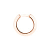 Knife Edge Polished Mini Hoops