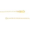 Diamond Organic Shape Medallion Necklace