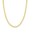 5.7mm Concave Cuban Curb Chain with Lobster End Caps