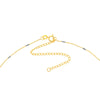Two Tone Saturn Chain Choker