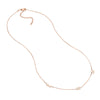 Gothic Initials Station Necklace