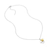 Sterling Silver Dream Disc Necklace with Star