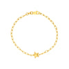 Kid's Paper Clip Chain Bracelet with Star