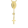 Cross/Virgin Mary Front to Back Earrings
