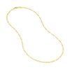 2.35mm Concave Figaro Chain