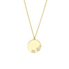 Diamond Stars Medallion Necklace