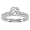 10K 0.40Ct Certified Lab-Grown Diamond Bridal Set