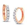 14K 0.25Ct Diamond Earring