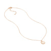 Cross Cutout Beaded Medallion Necklace