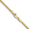 14K 1.8mm Solid D/C Spiga Chain