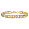 14K Yellow Gold Fancy Link Bracelet