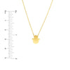 So You Mini Hamsa Adj Necklace