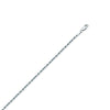 Sterling Silver 1.3mm D/C Rope Chain