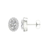14K 2.25Ct Certified Lab Grown Diamond Earrings ( Igi Certified )