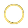 14K Yellow Gold Diamond Matching Wedding Band