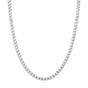 5.7mm Concave Cuban Curb Chain with Lobster End Caps