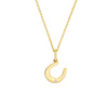 Horseshoe Charm with 1pt Diamond