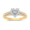 10K 0.15Ct Diamond Ring