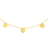 Heart Dangles Adjustable Choker