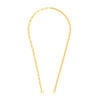 50/50 Paper Clip + Rolo Split Chain