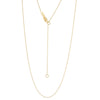 0.9mm Adjustable Cable Chain with Lobster Lock