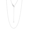0.9mm Adjustable Cable Chain with Lobster Lock