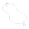 Script 'Z' with Diamond Bezel Necklace