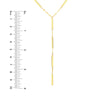 Forzentina Chain and Bar Lariat Necklace