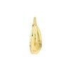 Ribbed Earrings on Leverback