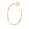 25mm x 1.2mm Hoop Post Earrings