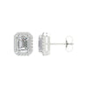 14K 2.25C Tcertified Lab Grown Diamond Earrings ( Igi Certified )