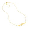 Love You More Plaque Necklace