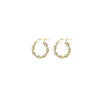 Twisted Mini Hoop Earrings