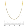 4-5/8tcw Diamond Halfway Tennis Necklace