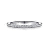 14K White Gold Diamond Matching Wedding Band