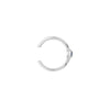 2mm Bezel Sapphire Earring Cuffs