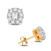14K 0.25Ct Diamond Earring