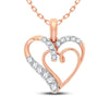 10K 0.25Ct Diamond Pendant