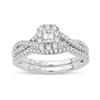14K WG 0.75CT Diamond Bridal Ring