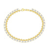 Smiling Rocks 3.21Ct E-F/SI1 Lab Grown Diamond with Bead Ball Bracelet