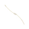 Double Strand Infinity Adjustable Bracelet