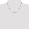 14K 1.2mm Spiga Chain