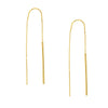 Polished Stick Threader Earrings