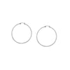 2mm x 30mm Polished Hoop Earrings