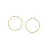 2mm x 30mm Polished Hoop Earrings